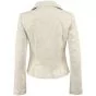 White Leather Jacket Womens