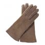 Ladies Suede Lamb Shearling Gloves