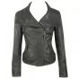 Leather Asymmetrical Jacket