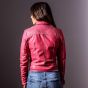 Lederjacke Rosa Damen