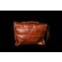 Leather Travel Bag Back View