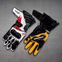 Legend Biker Leather Gloves upper and lower view
