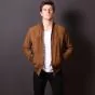 Camel Leather Jacket