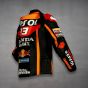 Marc Marquez 93 Honda Repsol Black Jacket 2017 right bak view