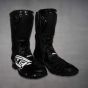 Marc Marquez Black Leather Biker Boots MotoGP 2023