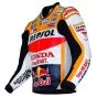 Honda Repsol Marc Marquez Leather Jacket MotoGP 2016