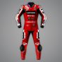 Marc Marquez Ducati MotoGP 2026 leather racing suit with protective armor