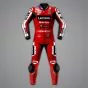 Marc Marquez Ducati MotoGP 2026 leather racing suit with protective armor