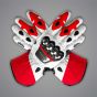 Marco Bezzecchi White And Red Gloves MotoGP 2024