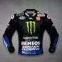veste en cuir monster yamaha