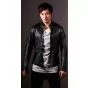Leather Shirt Jacket