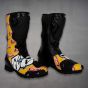 Bottes de moto jaunes