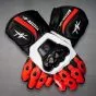 Leather Motorcycle Riding Gloves