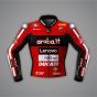 Nicolo Bulega Ducati Motorcycle Track Jacket SBK 2026 front view