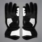 Black and White Motorcycle Gloves