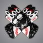 Pedro Acosta Black and White Moto Gloves