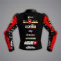 Red and Black Biker Jacket