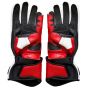 gants rouges blancs