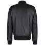 Bomber Jacket Black Back Side View