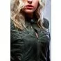 Leather Jacket Women Short