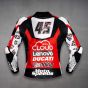 Lederjacke Ducati Scott Redding Wsbk 2020 Rückansicht