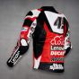 Lederjacke Ducati Scott Redding Wsbk 2020 links Rückansicht