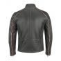 Semi Motorbike Casual Leather Piping Jacket