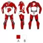 Singapore Flag Moto Suit