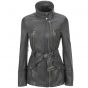 Cappotto trench in pelle da donna