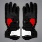 Supermoto leather racing gloves Francesco Bagnaia MotoGP 2025 full-grain