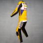 Suzuki Motorcycle Leathers Larry Pegram AMA left side view