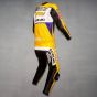 Suzuki Motorcycle Leathers Larry Pegram AMA right side view
