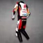 Takaaki Nakagami MotoGP 2019 Combinaison de Course LCR Honda vue latérale arrière