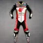 Leather Track Suit Motorcycle