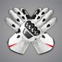 Toprak Razgatlioglu Motorcycle Gloves White SBK 2024-2025