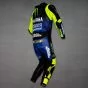 Monster Energy Leather Suit Valentino Rossi Yamaha Motogp 2020 Right Back View