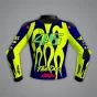 Valentino Rossi Yamaha Motorbike Jacket Blue MotoGP 2024 back view