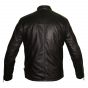 Vertical Stripe Jacket of Leather