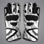 Alvaro Bautista White Moto Gloves