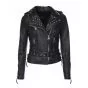 Leather Jacket With Studs