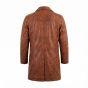 Working Girl 80s Style Leather Coat Back View
