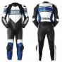 Blue Leather Suit