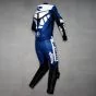 Blue Motorcycle Suit Yamaha R right view