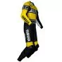yellow motorcycle suit