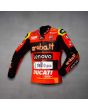Alvaro Bautista Ducati Red Leather Jacket WSBK 2023 left view