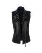 Spiked Leather Vest