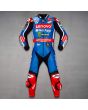 Blue Motorcycle Leathers