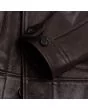 Cossack Leather Jacket Brown cuff