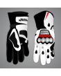 Motorcycle Leathers White Franco Morbidelli MotoGP 2025 Matching Gloves