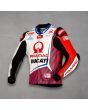 Johan Zarco Ducati Leather Riding Jacket MotoGP 2021 left view